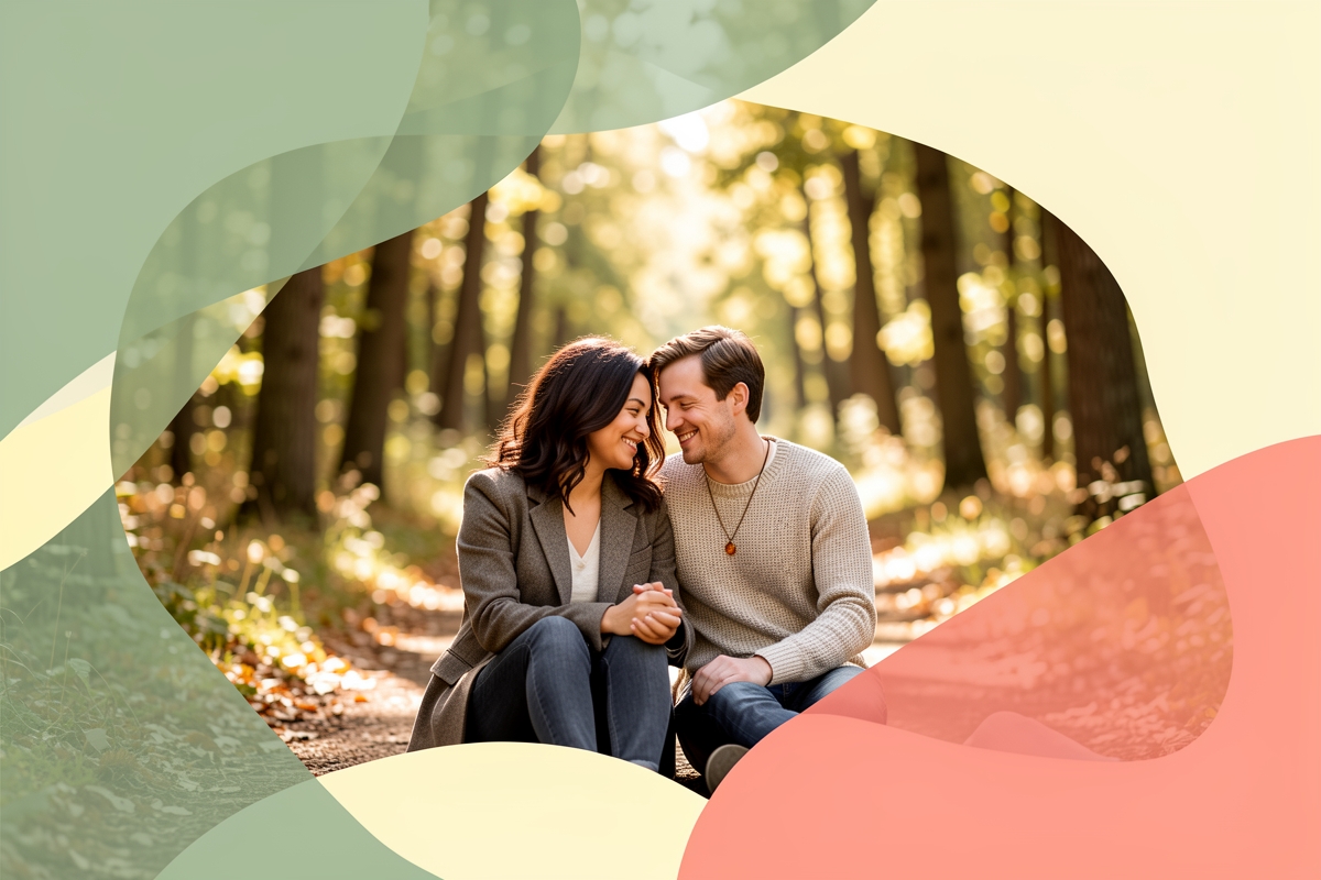 A modern married couple, cosy and happy together — LumiWed Journal