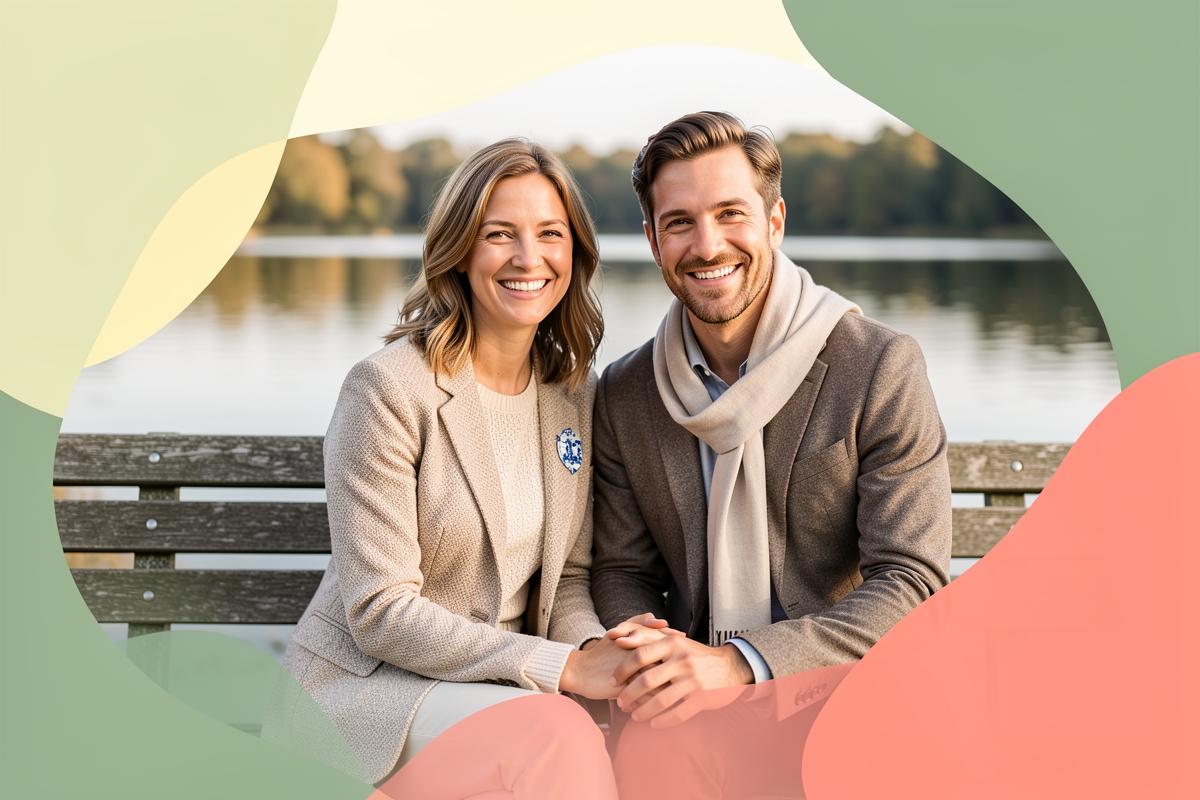 A modern married couple, cosy and happy together — LumiWed Journal