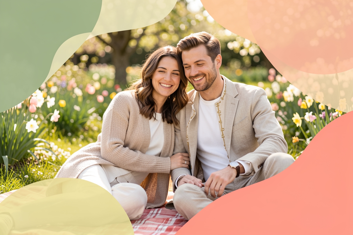 A modern married couple, cosy and happy together — LumiWed Journal