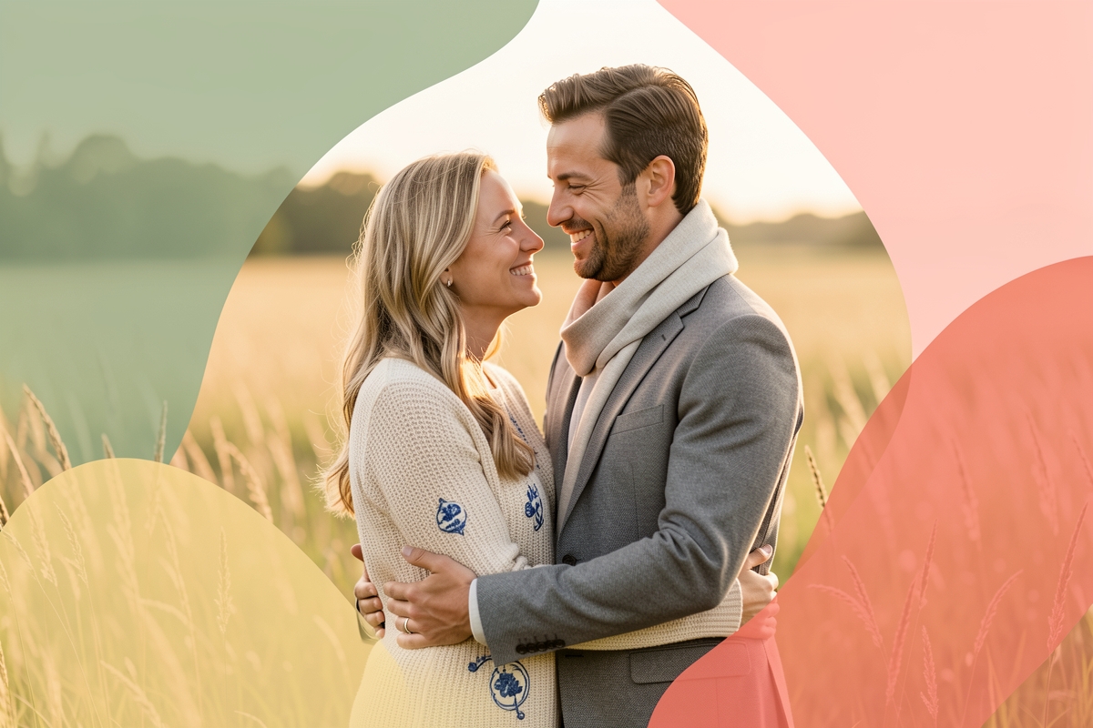 A modern married couple, cosy and happy together — LumiWed Journal