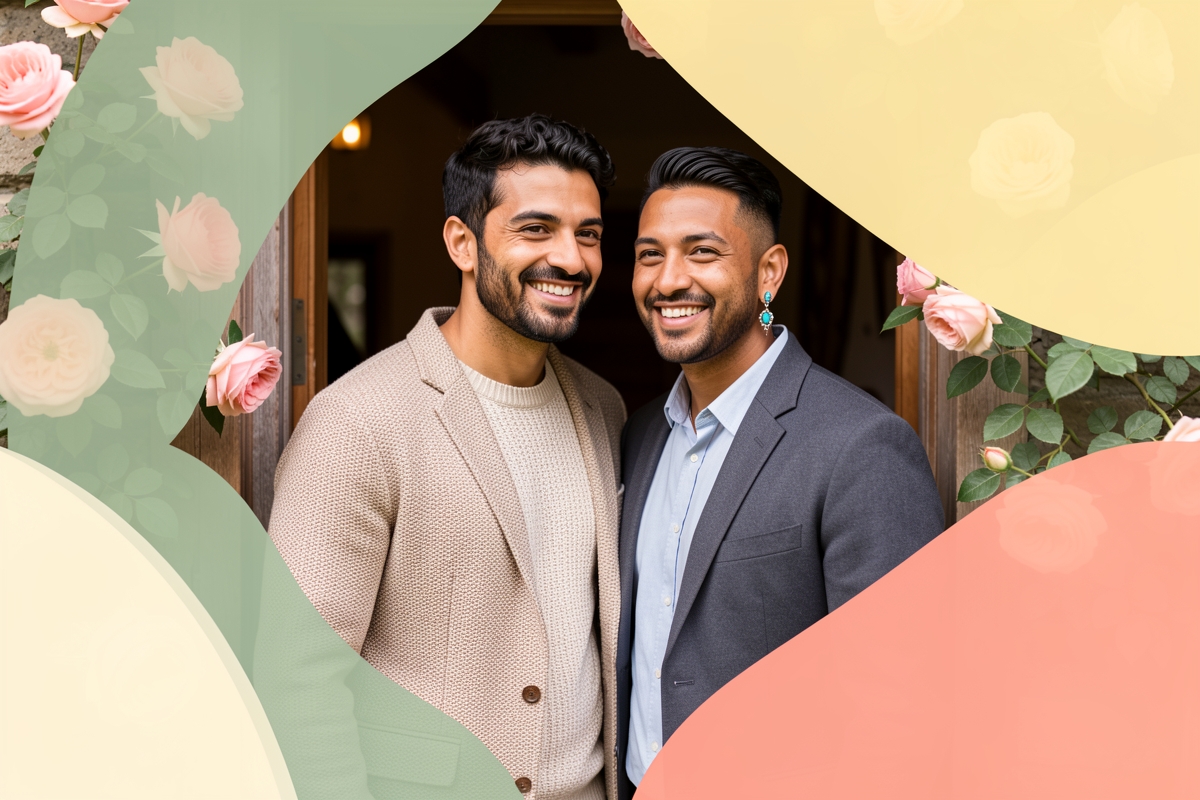 A modern married couple, cosy and happy together — LumiWed Journal