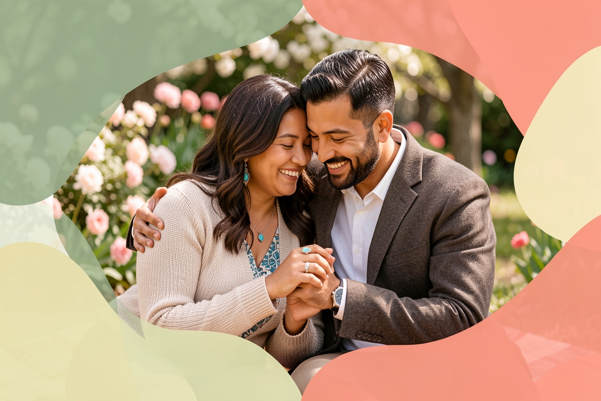 A modern married couple, cosy and happy together — LumiWed Journal