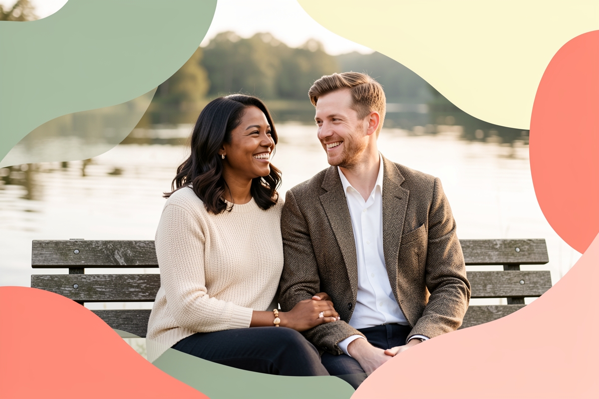 A modern married couple, cosy and happy together — LumiWed Journal